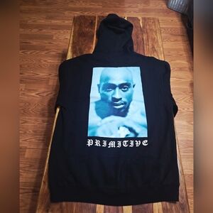 Primitive/Tupac Collab Black Hoodie